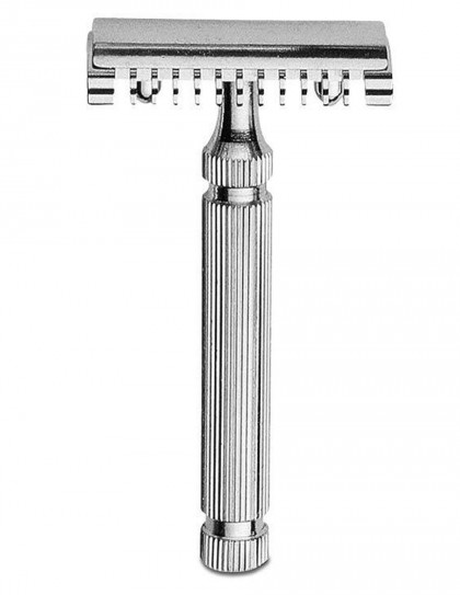 Fatip - rasoio di sicurezza nichelato 70 mm open comb