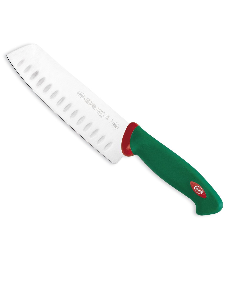 Sanelli - Coltello Giapponese Olivato cm.18 - Coltello cucina multiuso -  Coltelleria Danya