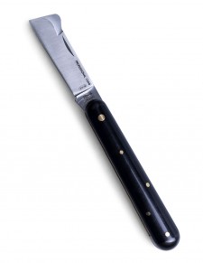 DESCOL – COLTELLO INNESTO  MANICO IN RESINA ACETATO cm. 17 ALTA QUALITA'