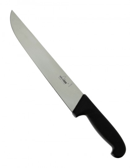 Coltello Macellaio Usa, Coltello professionale in acciaio temperato18/10 cm  28 manico in Paperstone usato per la sezionatura e la lavorazione della  carne, Coltelleria Valgobbia