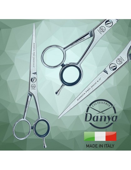DANYA - Forbici parrucchiere INOX PRO 6.0" LUCIDA