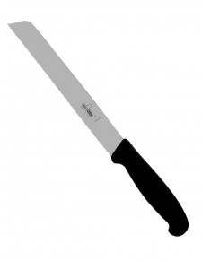 Maglio Nero- Coltello Pane cm.21 LINEA LUX Coltello per pane e farinacei